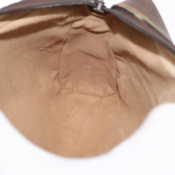 GUCCI GG Supreme Web Sherry Line Shoulder Bag PVC Beige Gold 010 378 Auth ka1936