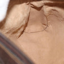 GUCCI GG Supreme Web Sherry Line Shoulder Bag PVC Beige Gold 010 378 Auth ka1936-21