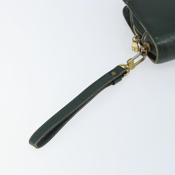 LOUIS VUITTON Taiga Baikal Clutch Bag Epicea M30184 LV Auth ka1937