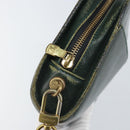 LOUIS VUITTON Taiga Baikal Clutch Bag Epicea M30184 LV Auth ka1937-9