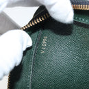 LOUIS VUITTON Taiga Baikal Clutch Bag Epicea M30184 LV Auth ka1937-12