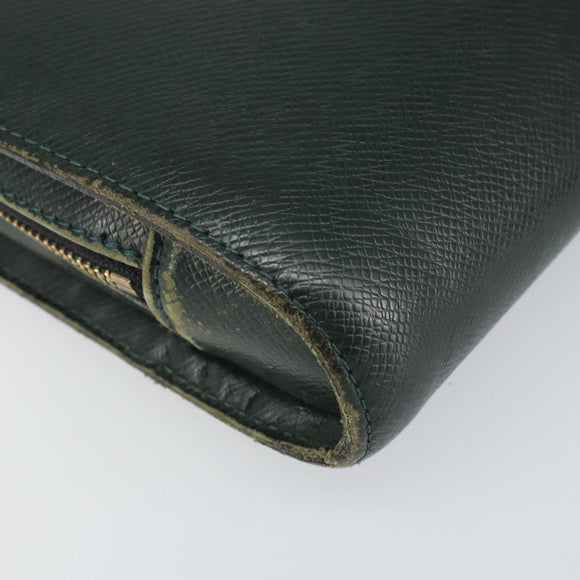 LOUIS VUITTON Taiga Baikal Clutch Bag Epicea M30184 LV Auth ka1937