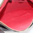 LOUIS VUITTON Damier Ebene Bloomsbury PM Shoulder Bag N42251 LV Auth ka1940-10