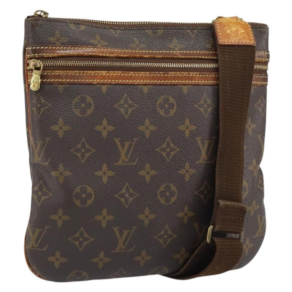 LOUIS VUITTON Monogram Pochette Bosphore Shoulder Bag M40044 LV Auth ka1944
