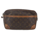 LOUIS VUITTON Monogram Compiegne 28 Clutch Bag M51845 LV Auth ka1952-13
