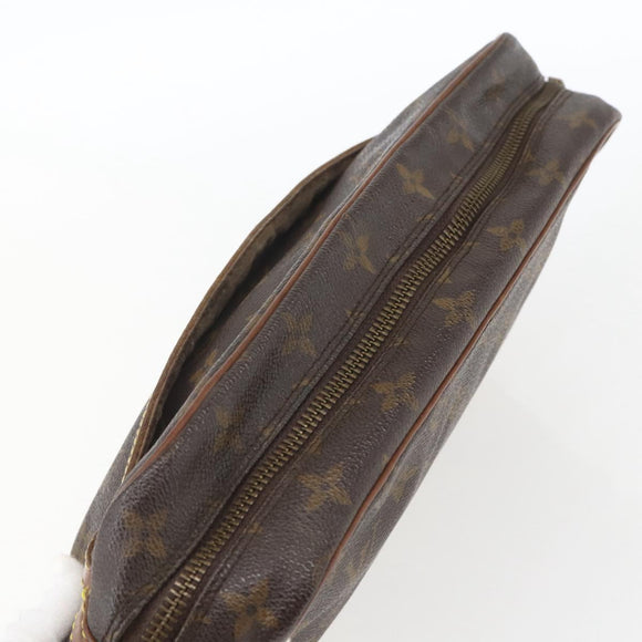 LOUIS VUITTON Monogram Compiegne 28 Clutch Bag M51845 LV Auth ka1952
