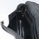 Christian Dior Shoulder Bag Leather Black Auth ka1953-20