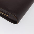LOUIS VUITTON Taiga Baikal Clutch Bag Acajou M30186 LV Auth ka1956-16