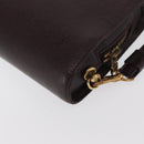 LOUIS VUITTON Taiga Baikal Clutch Bag Acajou M30186 LV Auth ka1956-17