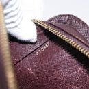 LOUIS VUITTON Taiga Baikal Clutch Bag Acajou M30186 LV Auth ka1956-12