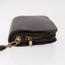 LOUIS VUITTON Taiga Baikal Clutch Bag Acajou M30186 LV Auth ka1956-3
