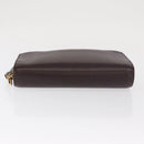 LOUIS VUITTON Taiga Baikal Clutch Bag Acajou M30186 LV Auth ka1956-5