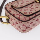 LOUIS VUITTON Monogram Mini Juliet MM Schoudertas Rood M92219 LV Auth ka1957-9