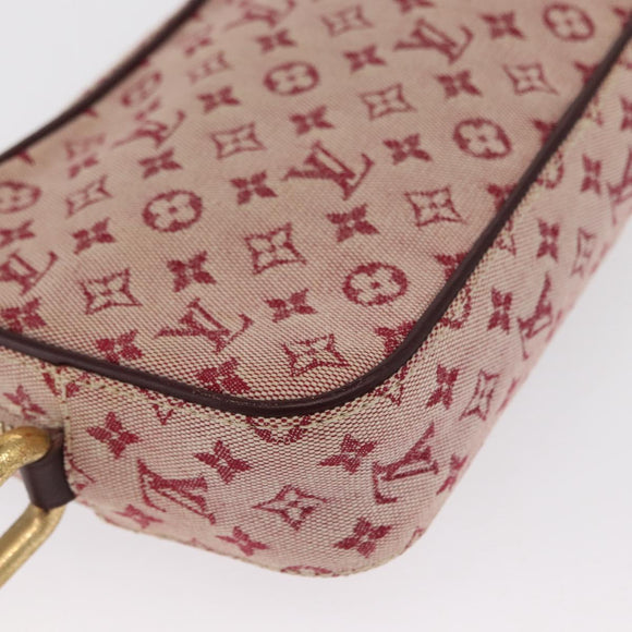 LOUIS VUITTON Monogram Mini Juliet MM Schoudertas Rood M92219 LV Auth ka1957