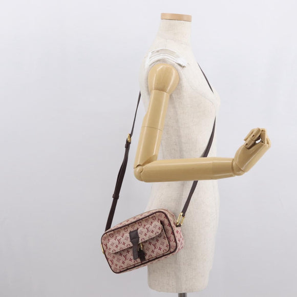 LOUIS VUITTON Monogram Mini Juliet MM Schoudertas Rood M92219 LV Auth ka1957
