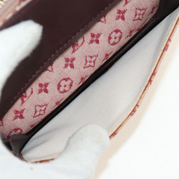 LOUIS VUITTON Monogram Mini Juliet MM Schoudertas Rood M92219 LV Auth ka1957