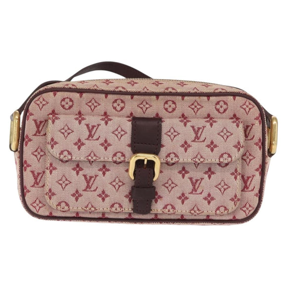LOUIS VUITTON Monogram Mini Juliet MM Schoudertas Rood M92219 LV Auth ka1957