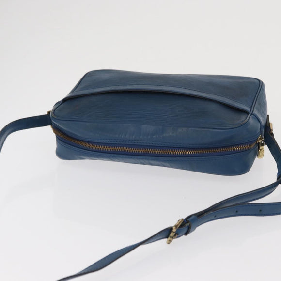LOUIS VUITTON Epi Trocadero 27 Shoulder Bag Blue M52315 LV Auth ka1958