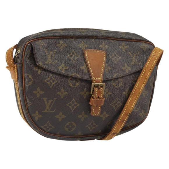 LOUIS VUITTON Monogram Jeune Fille MM Shoulder Bag M51226 LV Auth ka1963