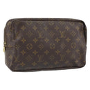 LOUIS VUITTON Monogram Trousse Toilette 28 Clutch Bag M47522 LV Auth ka1964-1