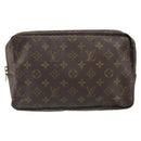 LOUIS VUITTON Monogram Trousse Toilette 28 Clutch Bag M47522 LV Auth ka1964-13
