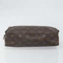 LOUIS VUITTON Monogram Trousse Toilette 28 Clutch Bag M47522 LV Auth ka1964-6