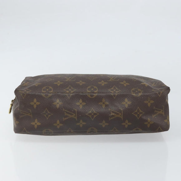 LOUIS VUITTON Monogram Trousse Toilette 28 Clutch Bag M47522 LV Auth ka1964