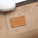 LOUIS VUITTON Monogram Sac Plat Handtasche M51140 LV Auth ka1968-10