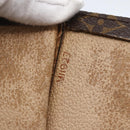 LOUIS VUITTON Monogram Sac Plat Handtasche M51140 LV Auth ka1968-12