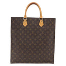 LOUIS VUITTON Monogram Sac Plat Handtasche M51140 LV Auth ka1968-13