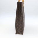 LOUIS VUITTON Monogram Sac Plat Handtasche M51140 LV Auth ka1968-4