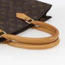 LOUIS VUITTON Monogram Sac Plat Handtasche M51140 LV Auth ka1968-7