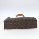 LOUIS VUITTON Monogram Sac Plat Handtasche M51140 LV Auth ka1968-5