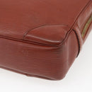 LOUIS VUITTON Epi Porte Documents Voyage Business Bag Brown M54478 Auth ka1969-15