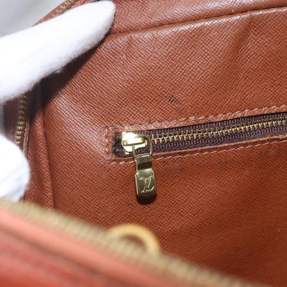 LOUIS VUITTON Epi Porte Documents Voyage Business Bag Brown M54478 Auth ka1969