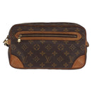 LOUIS VUITTON Monogram Marly Dragonne GM Clutch Bag M51825 LV Auth ka1970-13
