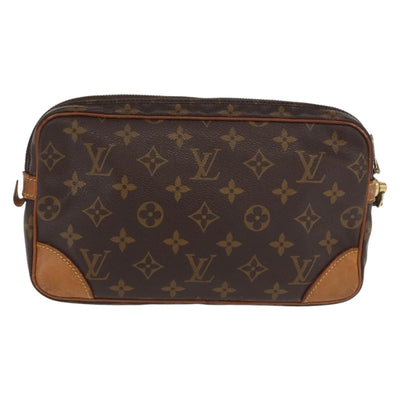LOUIS VUITTON Monogram Marly Dragonne GM Clutch Bag M51825 LV Auth ka1970 - 0