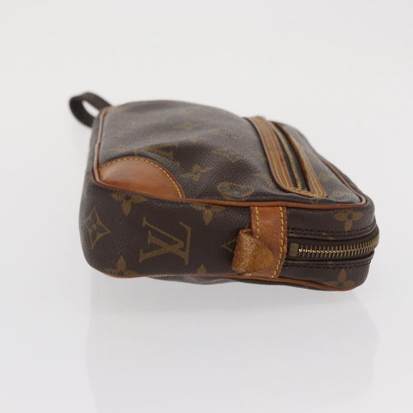 LOUIS VUITTON Monogram Marly Dragonne GM Clutch Bag M51825 LV Auth ka1970