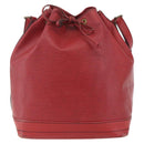 LOUIS VUITTON Epi Noe Shoulder Bag Red M44007 LV Auth ka1975-13