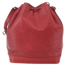 LOUIS VUITTON Epi Noe Shoulder Bag Red M44007 LV Auth ka1975-2