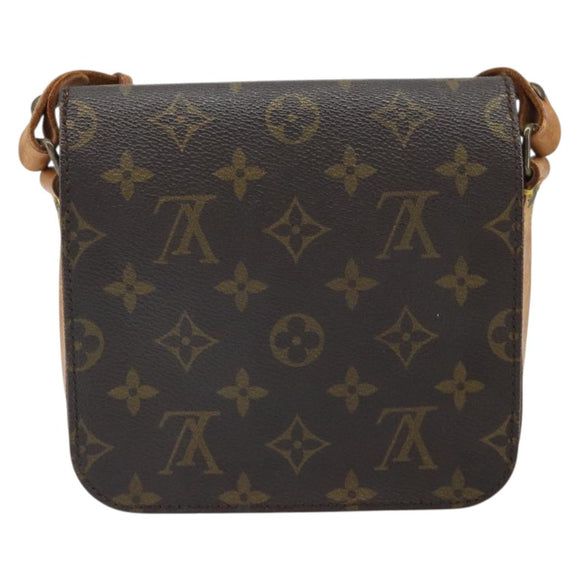 LOUIS VUITTON Monogram Cartouchiere PM Shoulder Bag M51254 LV Auth ka1976