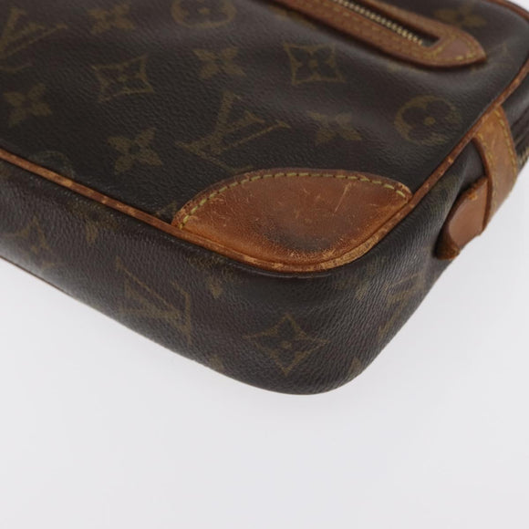 LOUIS VUITTON Monogram Marly Dragonne GM Clutch Bag M51825 LV Auth ka1977