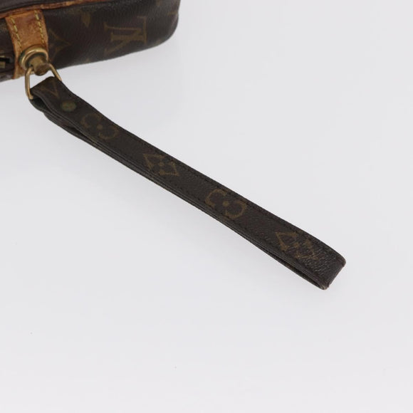 LOUIS VUITTON Monogram Marly Dragonne GM Clutch Bag M51825 LV Auth ka1977