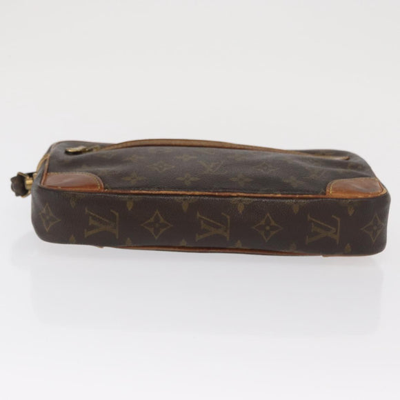 LOUIS VUITTON Monogram Marly Dragonne GM Clutch Bag M51825 LV Auth ka1977