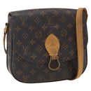 LOUIS VUITTON Monogram Saint Cloud GM Shoulder Bag M51242 LV Auth ka1978-1