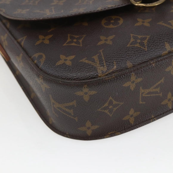 LOUIS VUITTON Monogram Saint Cloud GM Shoulder Bag M51242 LV Auth ka1978