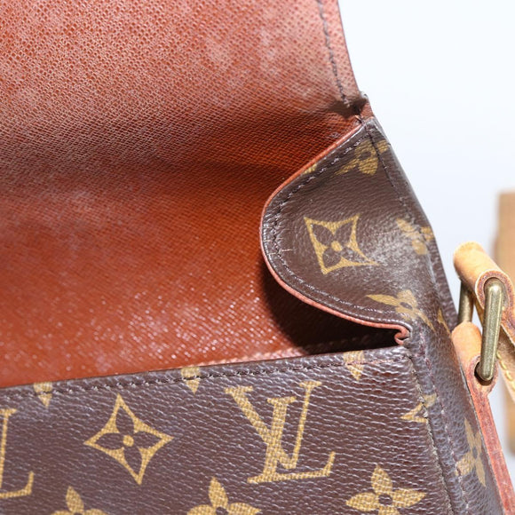 LOUIS VUITTON Monogram Saint Cloud GM Shoulder Bag M51242 LV Auth ka1978