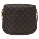 LOUIS VUITTON Monogram Saint Cloud GM Shoulder Bag M51242 LV Auth ka1978-2
