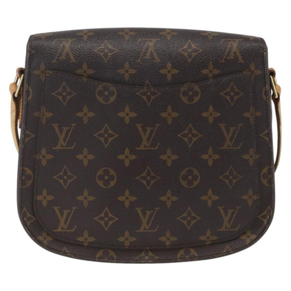 LOUIS VUITTON Monogram Saint Cloud GM Shoulder Bag M51242 LV Auth ka1978
