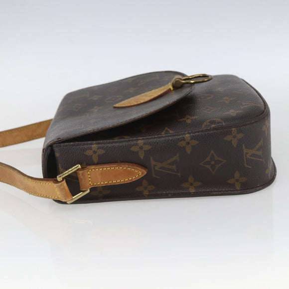 LOUIS VUITTON Monogram Saint Cloud GM Shoulder Bag M51242 LV Auth ka1978